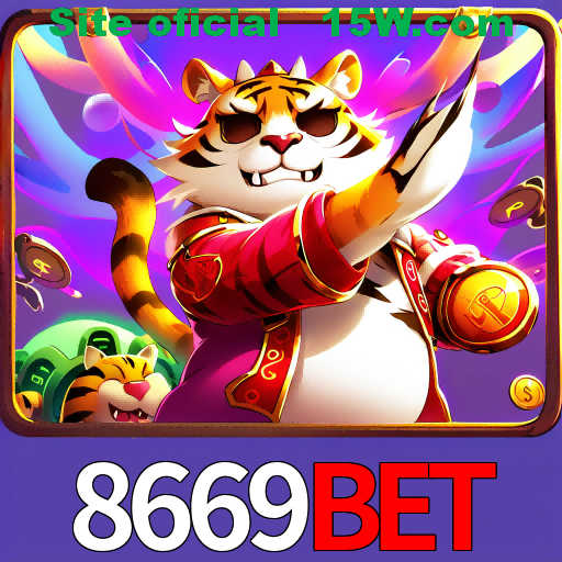 Imagem promocional da 8669Bet mostrando a plataforma e suas vantagens